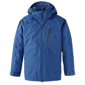 L.L. BEAN Men's Wildcat Waterproof Insulated Jacket TEK Primaloft Blue‎ Small